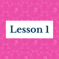 Lesson 1