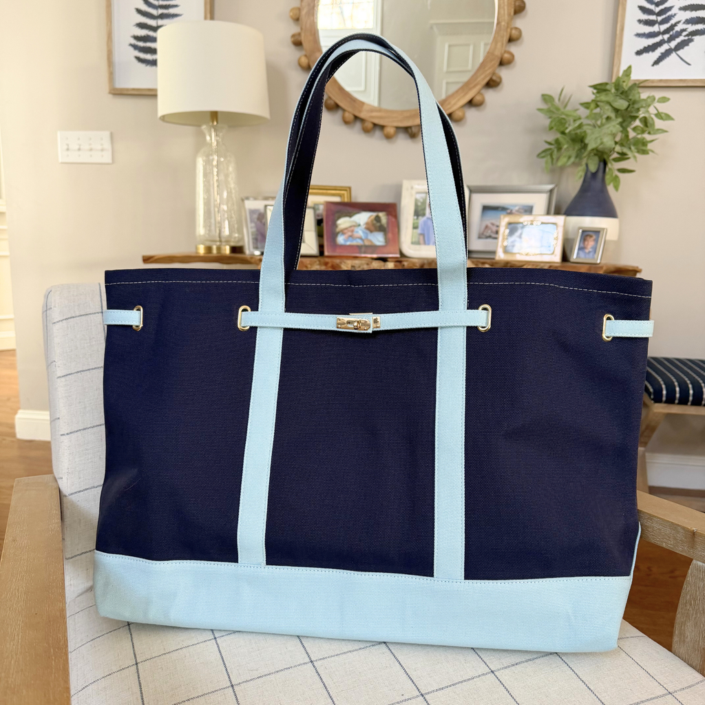 Charleston Extra Large Carryall Tote - Colorblock
