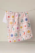 Tile Toss Tea Towel
