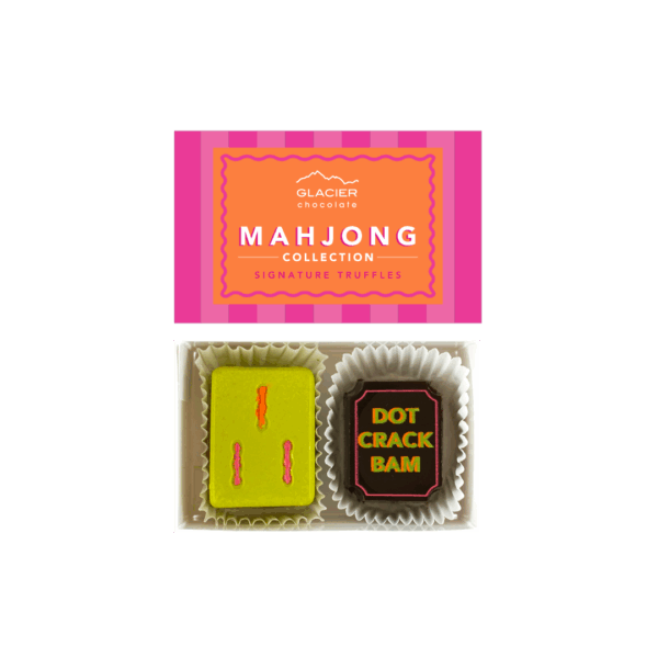 Mahjong Collection-2 Piece Truffle Box(Lemon Meringue)