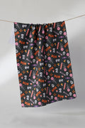 Spooky Sweets Black Tea Towel