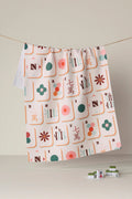 Cypress Tile Toss Tea Towel