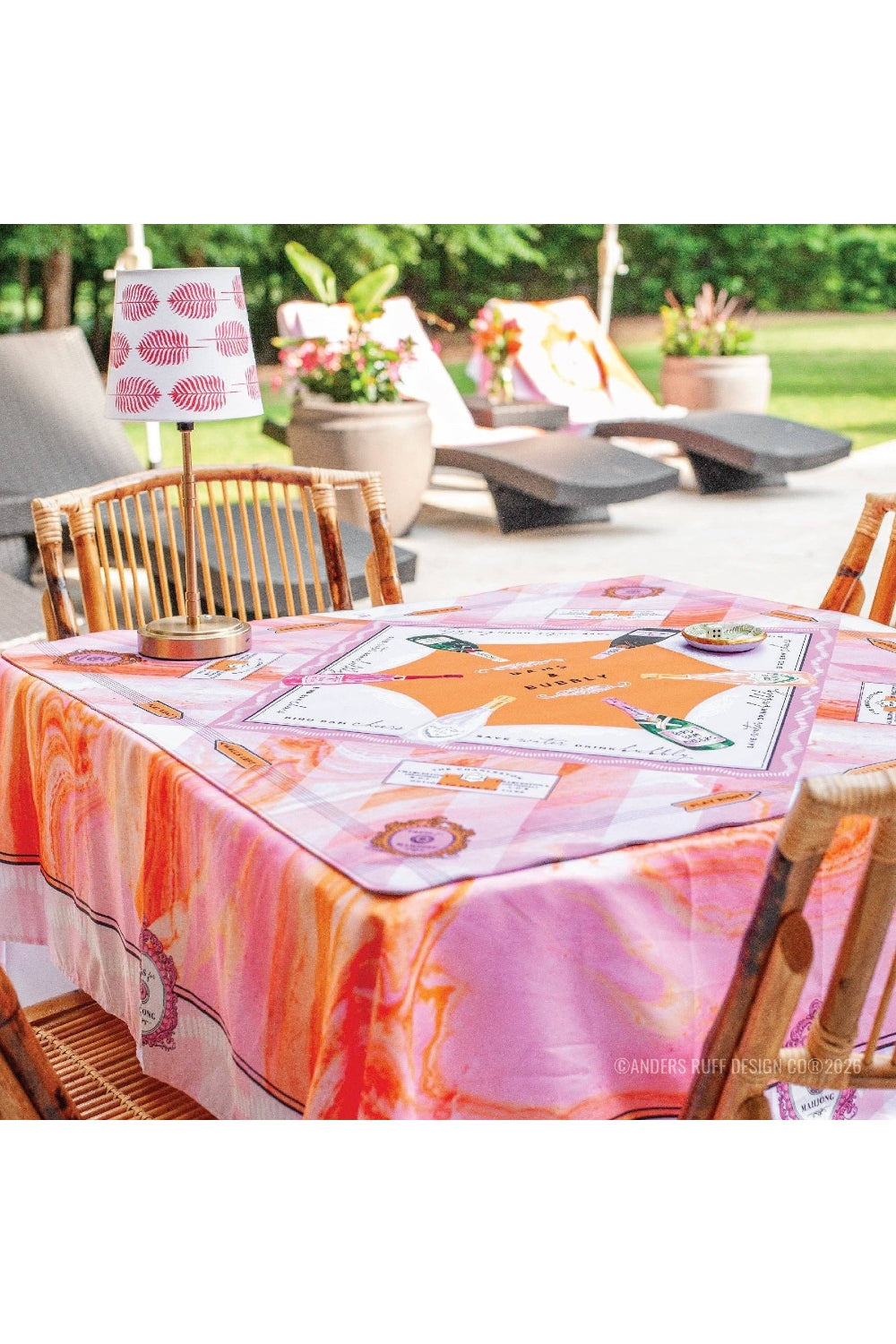 Bams & Bubbly Mahjong Mat