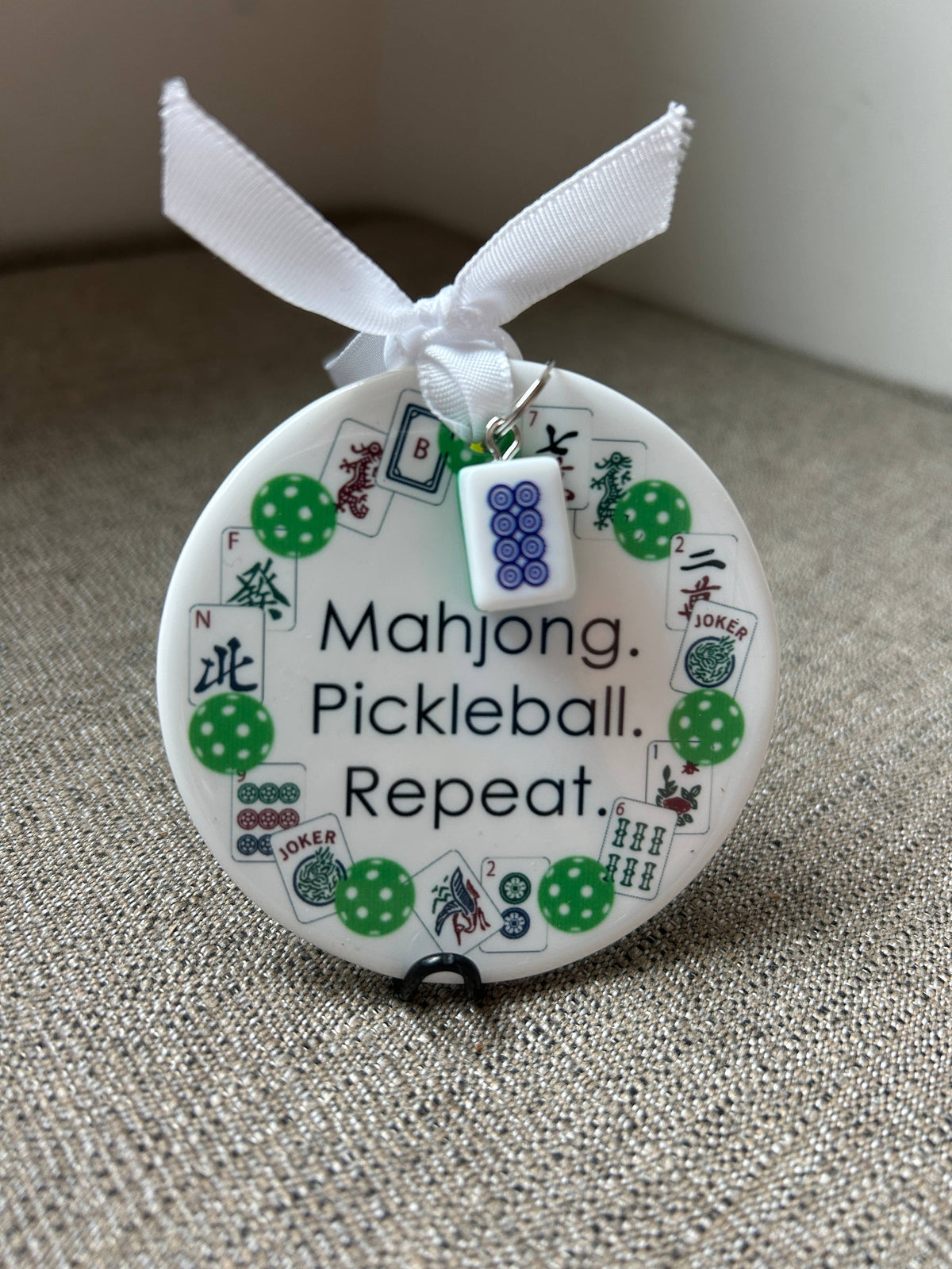 MAHJONG & PICKLEBALL Ornament