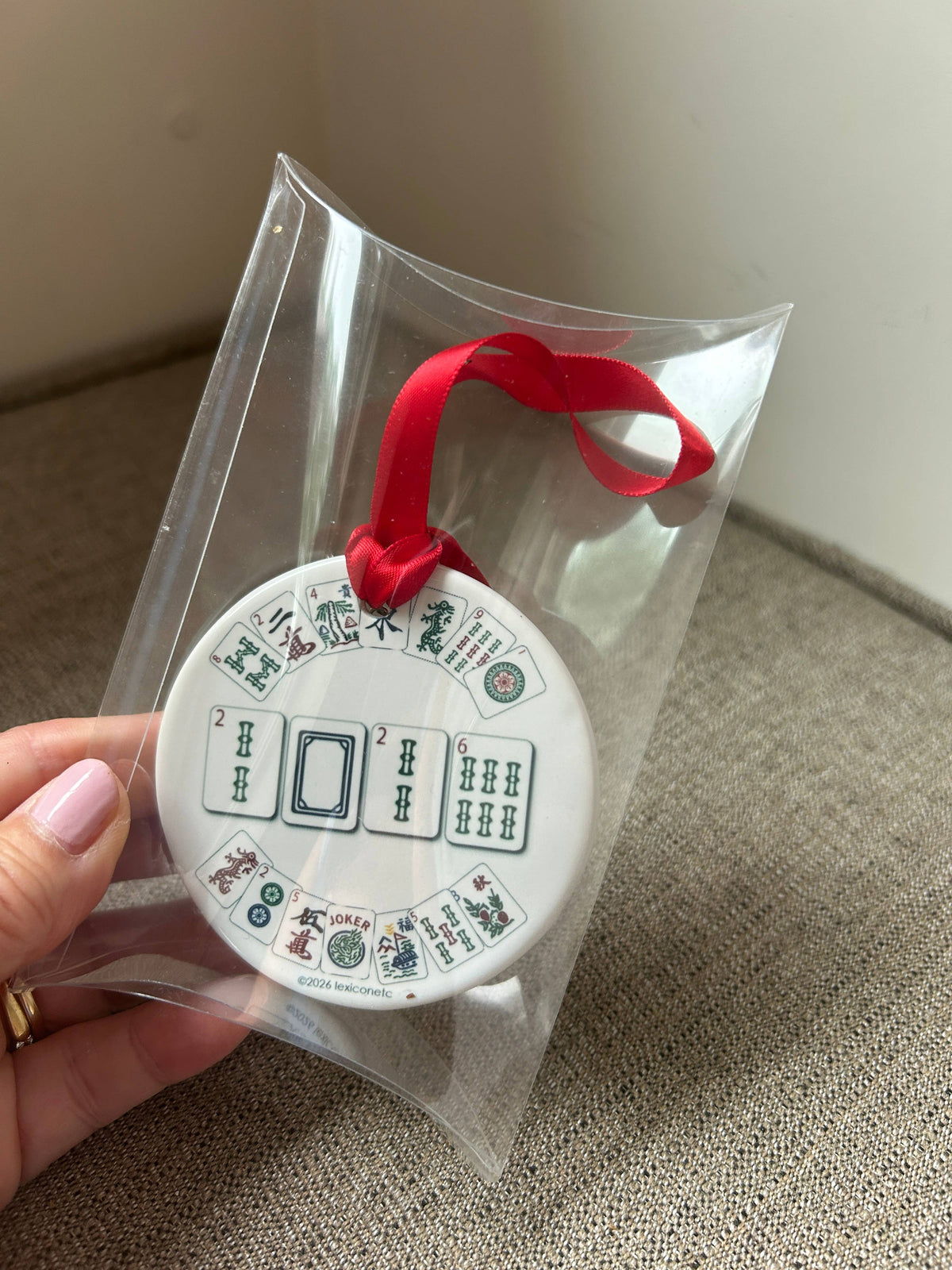 MAHJONG 2026 Ornament