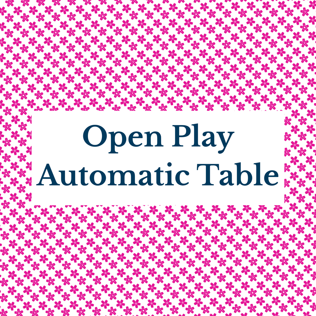 Automatic Mahjong Table