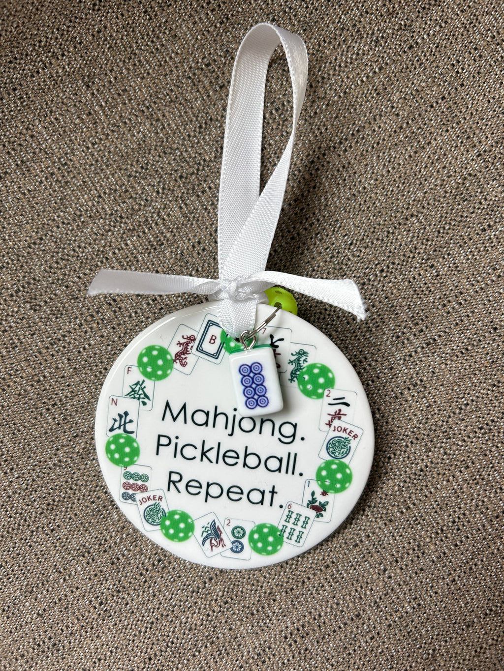MAHJONG & PICKLEBALL Ornament
