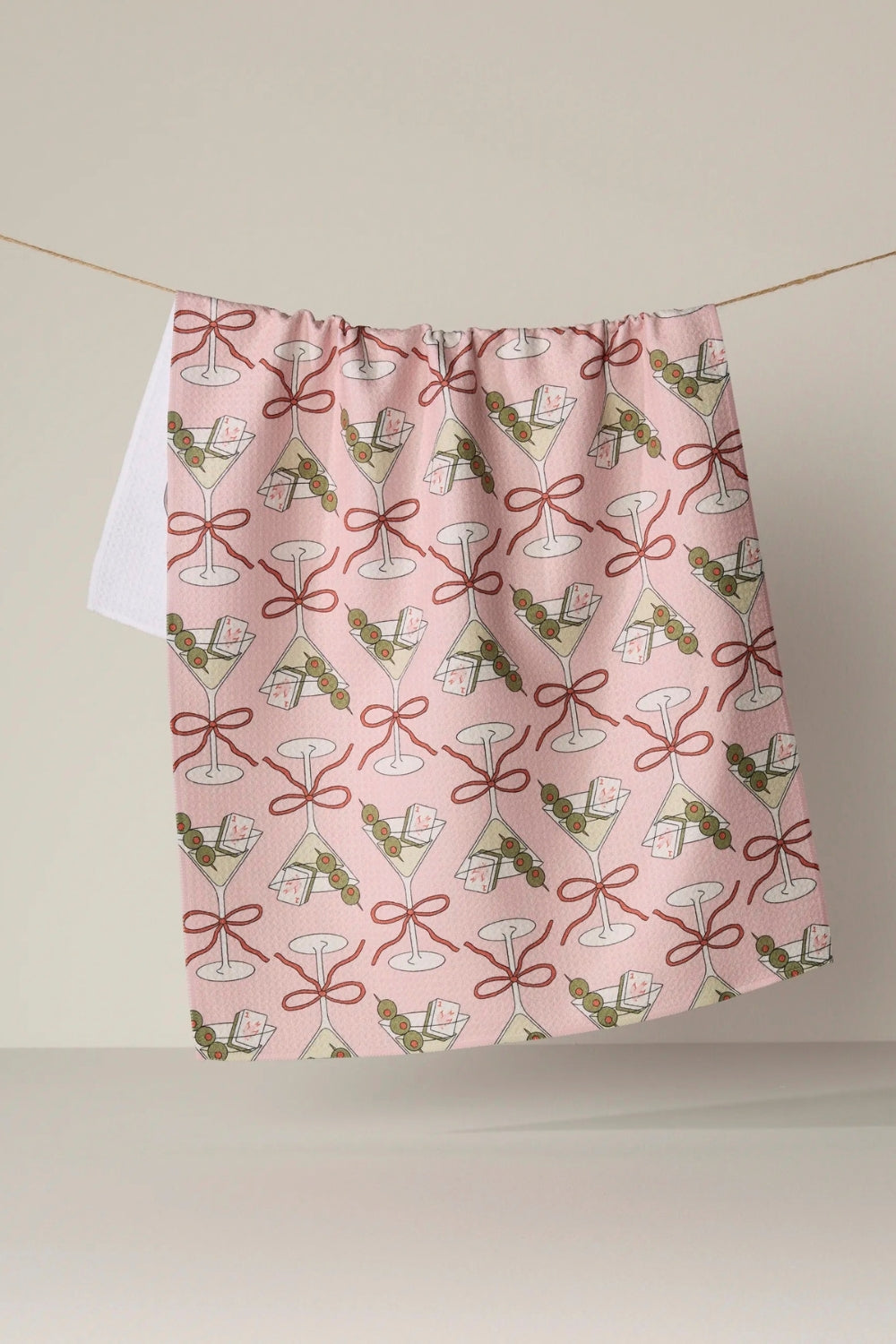 Flower-tinis Tea Towel