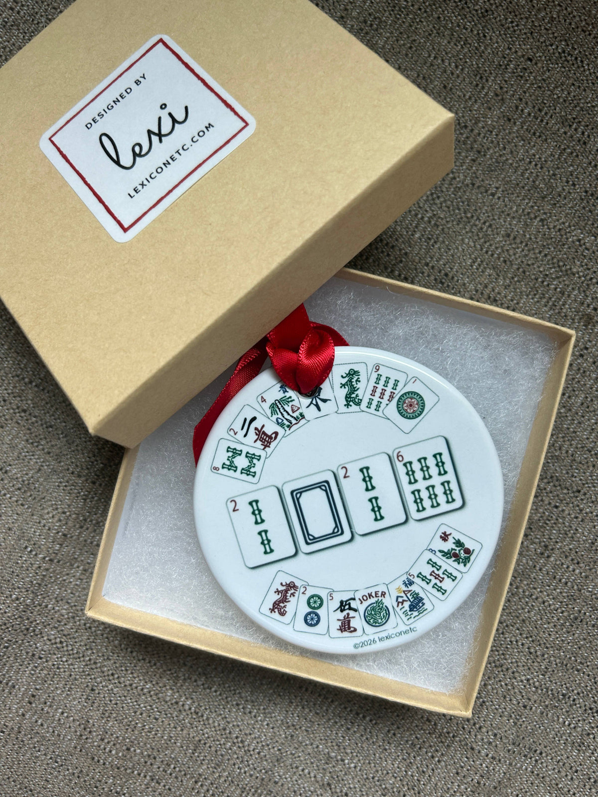 MAHJONG 2026 Ornament