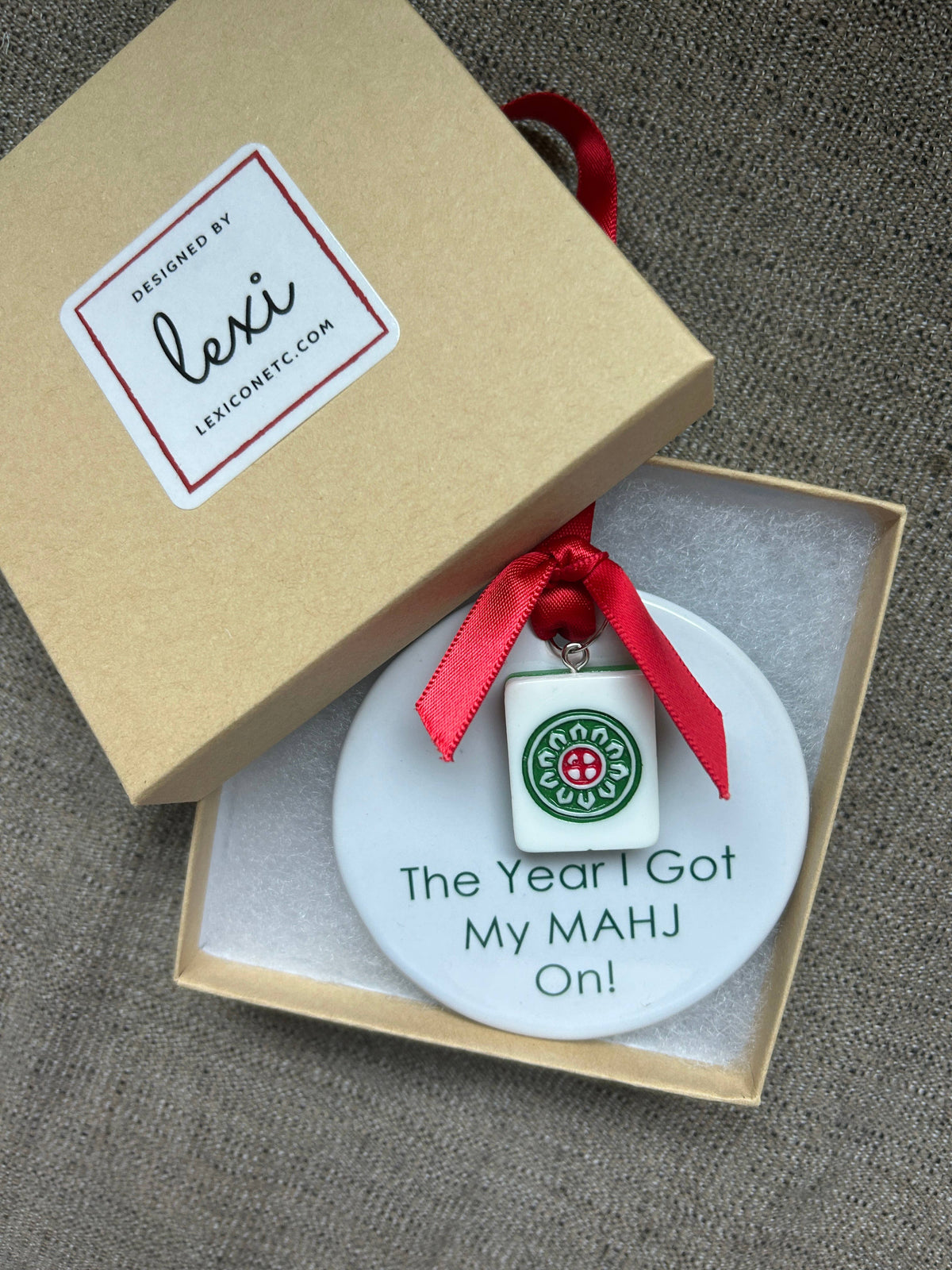 MAHJONG 2026 Ornament
