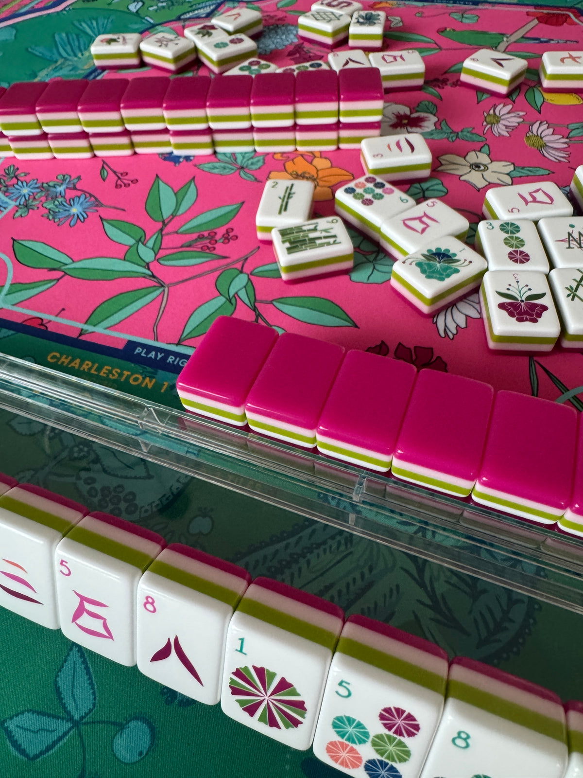Mahjong lesson at The Social Sparrow