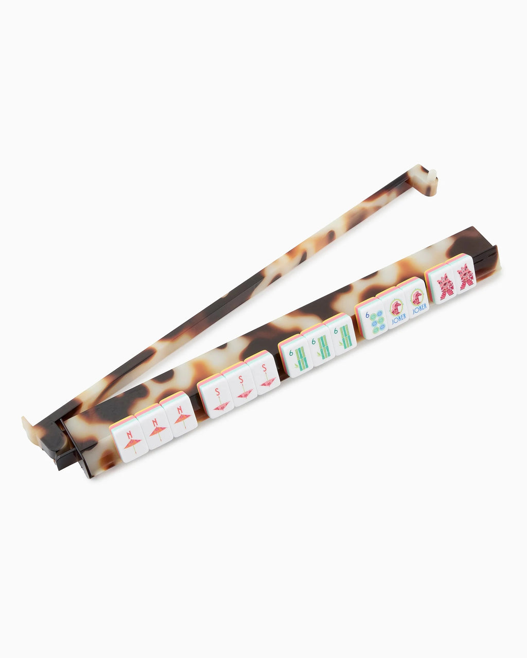 Blonde Tortoise Rack and Pusher Set