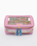 Metallic Light Pink Tile Storage Bag