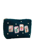 It's Mahj Time | Sherpa Teddy Pouch