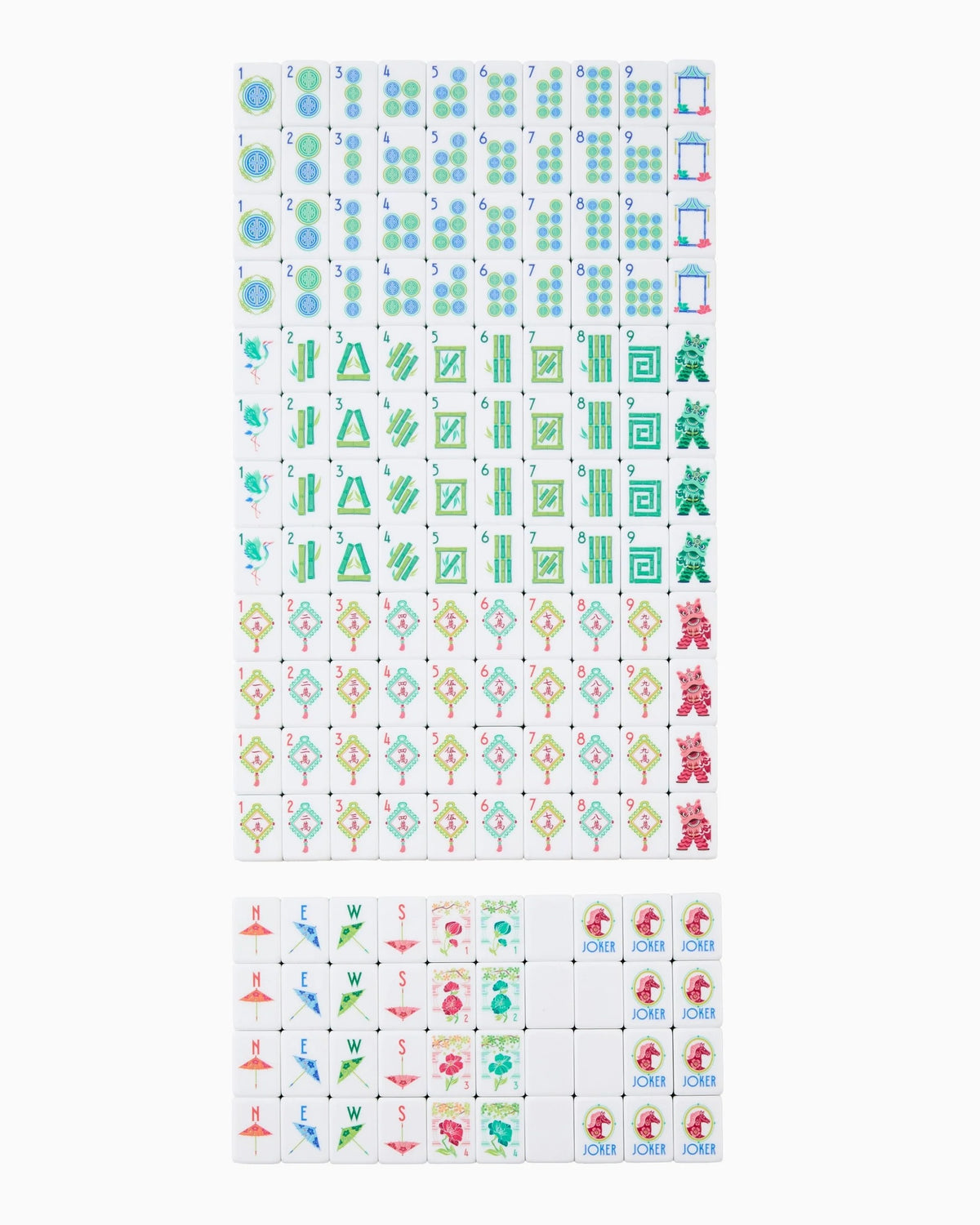 Pippa Mahjong Tiles