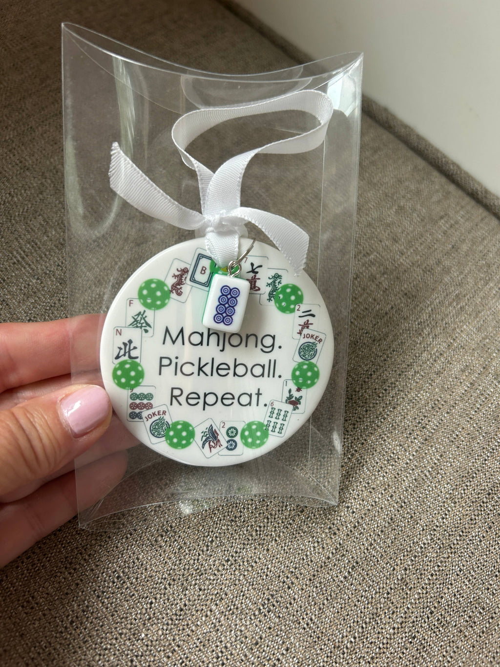 MAHJONG & PICKLEBALL Ornament