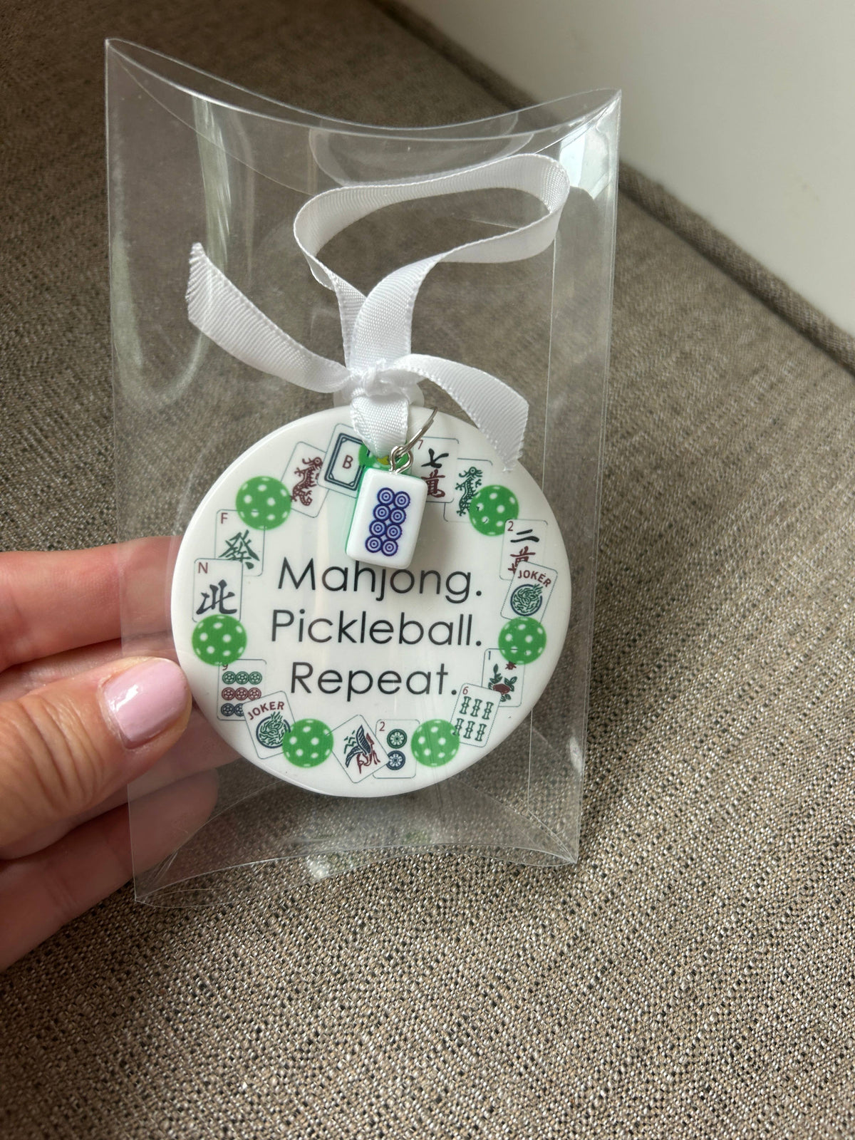 MAHJONG & PICKLEBALL Ornament